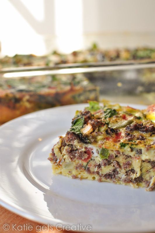 Breakfast Casserole (It’s Paleo!!!)