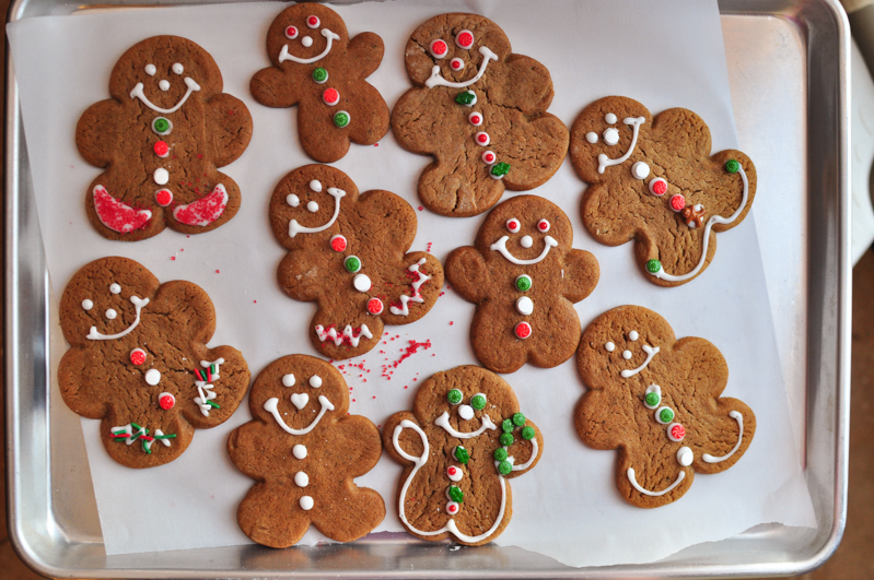 Decorated Gingerbread cookies 