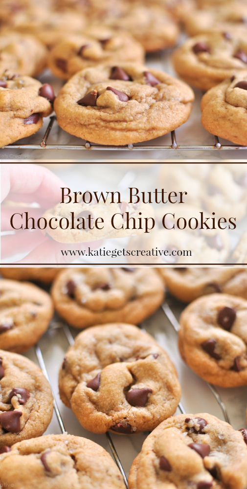 Brown Butter Chocolate Chip Cookies from www.katiegetscreative.com 