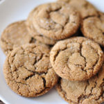 Soft and chewy old fashioned ginger snap cookies