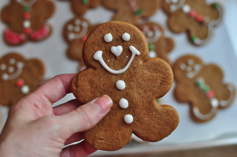 Decorated Gingerbread cookies 
