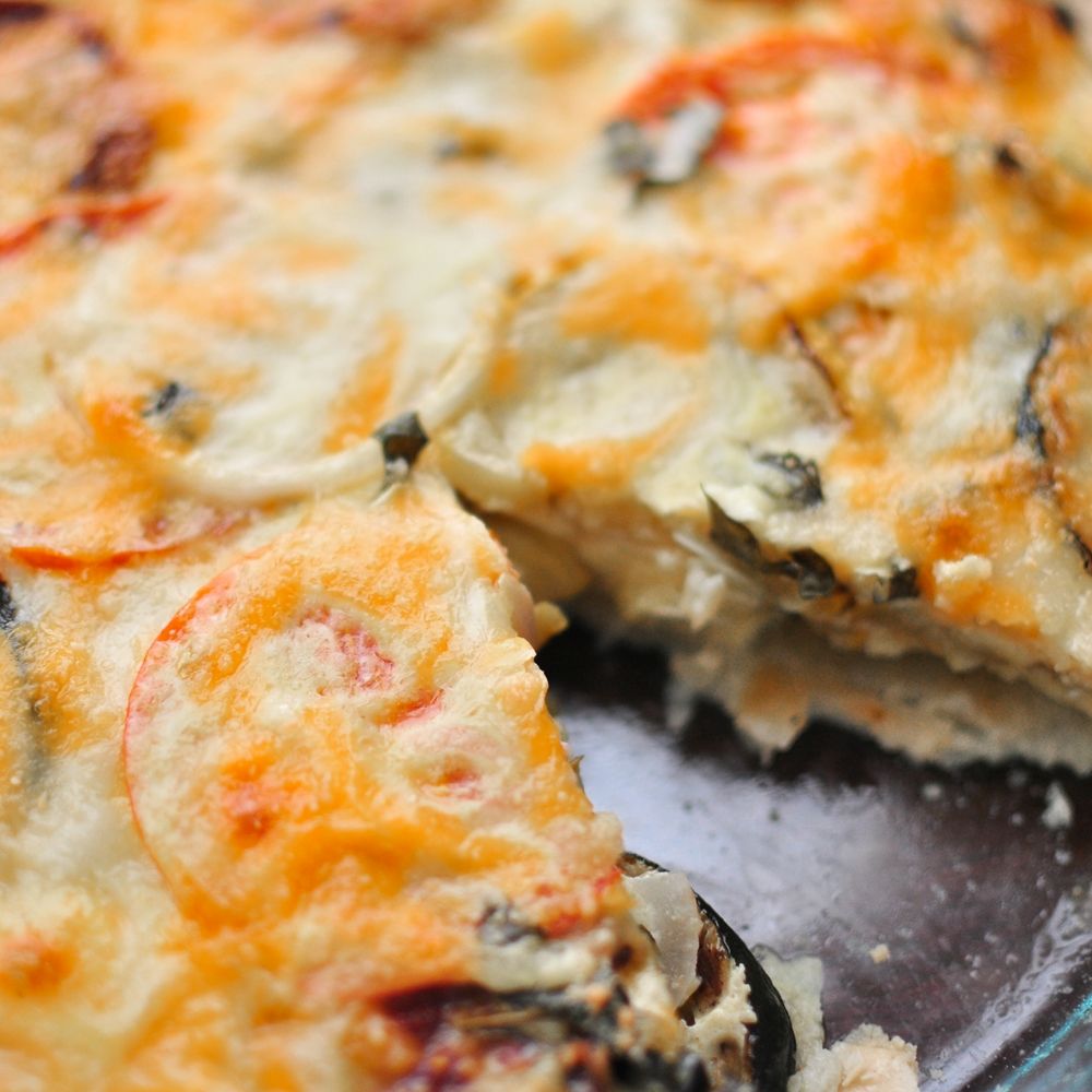 Cheesy Zucchini Pie